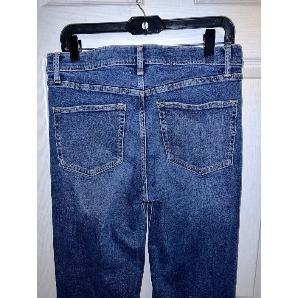 LOVERS AND FRIENDS River Verona Stretch Denim Low Rise Ultra Flare Jeans